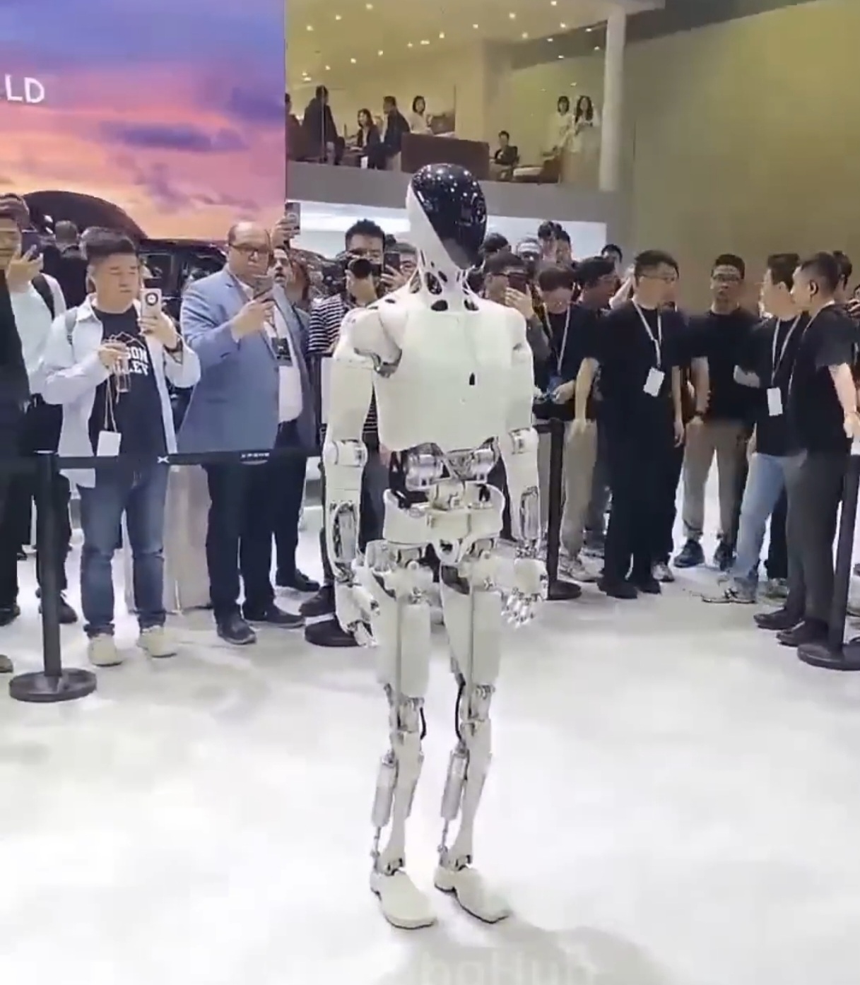 Xpeng Iron humanoid robot at Auto Shanghai 2025